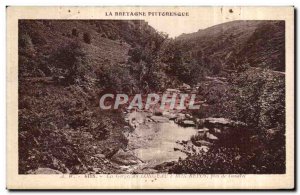 Old Postcard The Gorges of Longeau Bon Repos pes Gouares