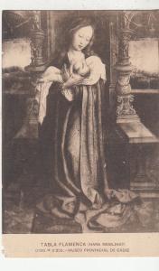 BF33951 tabla flamenca hans memling museo provincal painting art front/back scan