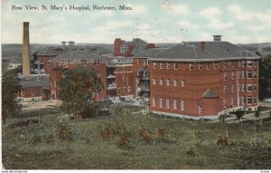 ROCHESTER , Minn. , 1910 ; Rear View , St Mary's Hospital