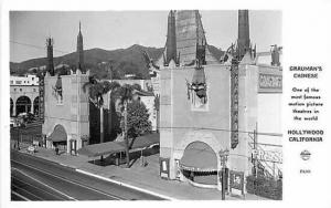 CA, Hollywood, Grauman's Chinese Theatre, California, RPPC, Frasher F4261