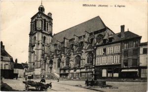 CPA SEZANNE-L'Église (346316)