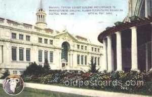 Oriental Foreign Exhibit Building 1909 Alaska - Yukon Pacific Exposition Seat...