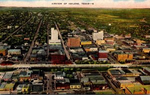 Texas Abilene Aerial View 1945