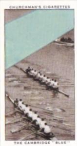 Church Vintage Cigarette Card Well Known Ties No 40 The Cambridge Blue