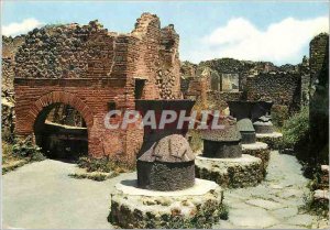 Postcard Modern Pompeii excavations Oven and Windmills