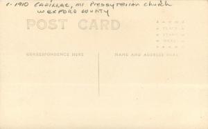 C-1910 Cadillac Michigan Presbyterian Church Wexford County RPPC 1664