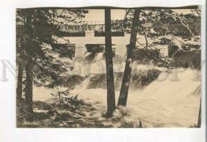 485413 SWEDEN Alfkarleo Dam hydroelectric power plant Vintage photo postcard