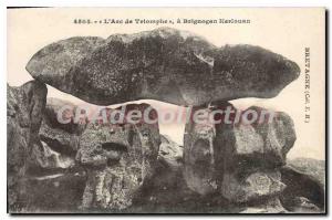 Old Postcard Arc de Triomphe Kerlouan Brignogan