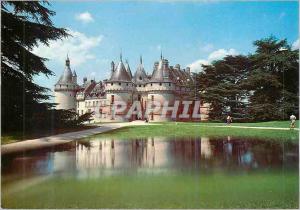 Postcard Modern Symphony Chaumont Loire valley (L and expensive) the castle a...