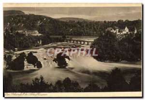 Postcard Old Der Rheinfall