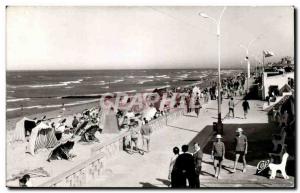 Old Postcard Luc sur Mer The boardwalk and beach