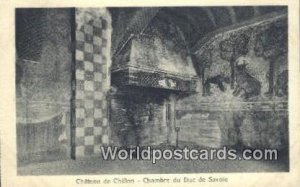 Chambre du Duc de Savoie Chateau de Chillon Swizerland Unused 