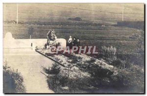 CARTE PHOTO Militaria Cemetery