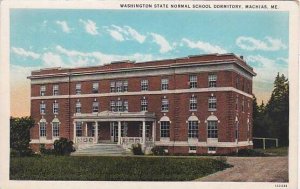 Maine Machias Washington State Normal School Dormitory