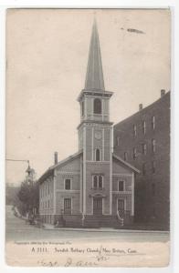 Swedish Bethany Church New Britain Connecticut 1908 postcard