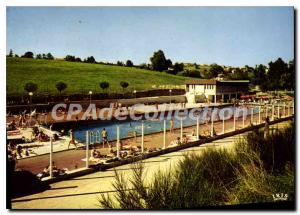 Postcard Modern Saint-Didier-en-Velay Pool