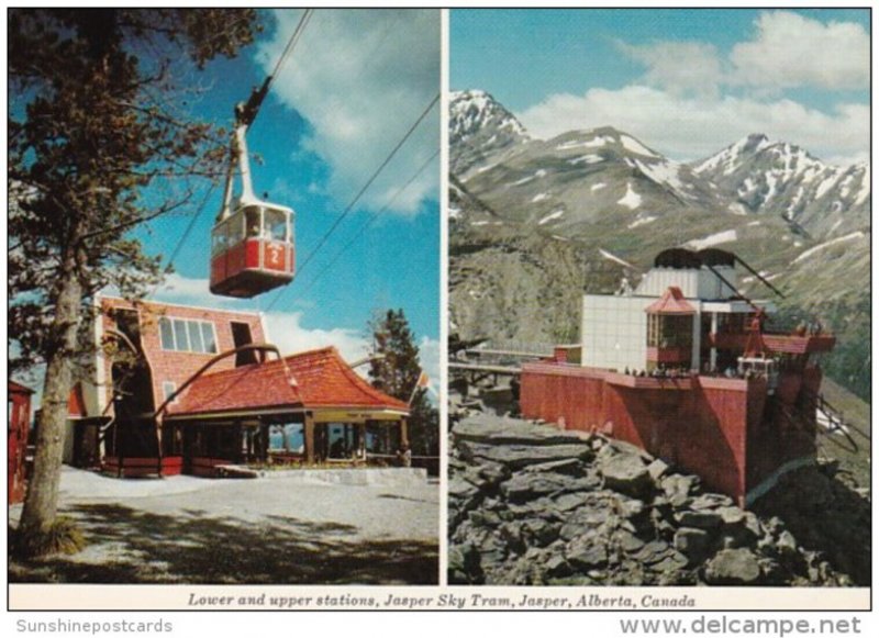 Canada Jasper National Park Sky Tram Whistlers Mountain