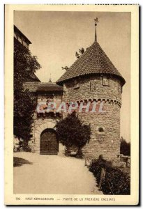 Postcard Old High Knigsbourg Gate Premiere Pregnant