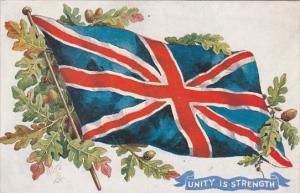 England The British Flag Unity Is Strength Tucks Union Jack 