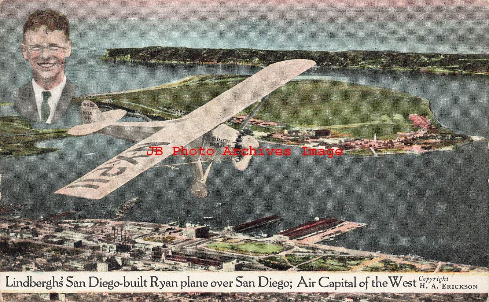 Charles Lindbergh's San Diego built Ryan Spirit of St Louis Plane