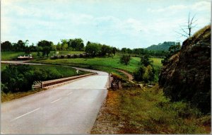 Vtg 1950s Highway 62 Bridge Over White River Gatewa Eureka Springs AR Postcard