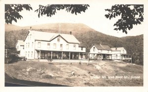 Blue Mt. and Blue Mountain House , NY Real Photo Postcard