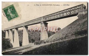 Postcard Old Bridge Souleuvre