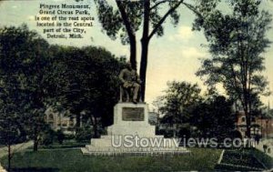 Pingree Monument - Detroit, Michigan MI  