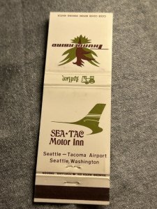 Vintage Matchbook Cover Sea Tac Motor Inn Seattle, Washington MB102
