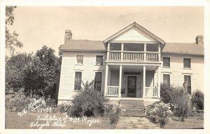 Oologah Oklahoma c1939 RPPC Real Photo Postcard Birthplace of Will Rogers