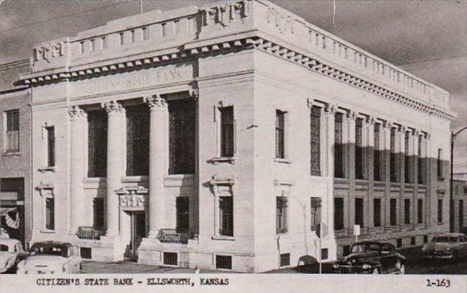 Kansas Ellsworth Citizen's State Bank Photo