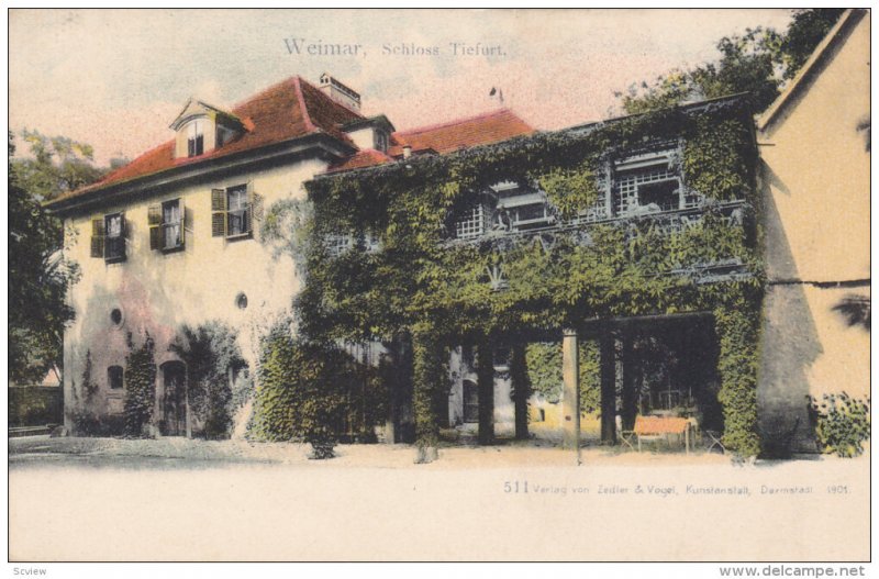 Schloss Tiefurt, WEIMAR (Thuringia), Germany, 1900-1910s