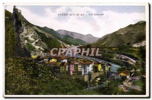 Old Postcard Entrevaux Vue Generale