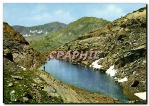 Postcard Modern Lake Wonderland Between the valley of the Roya and Vésubie V...