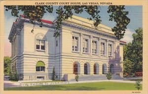 Nevada Las Vegas Clark Couty Court House 1942