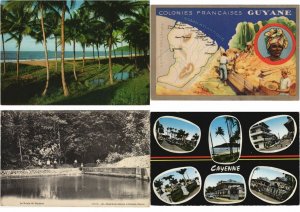 GUYANA SOUTH AMERICA 35 Vintage Postcards (L4386)