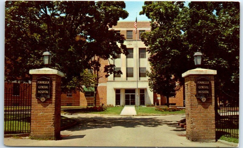 M-67663 Peninsula General Hospital South Division & Locust Streets Maryland