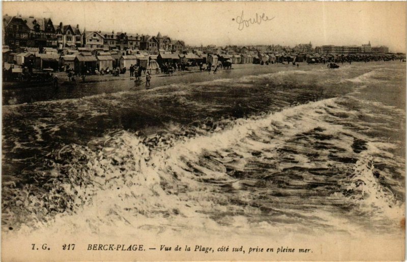 CPA Berck Plage- Vue de la Plage FRANCE (908925)