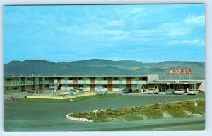 KAMLOOPS, British Columbia Canada ~ SAGE BRUSH MOTEL Coffee Shop 1960s  Postcard