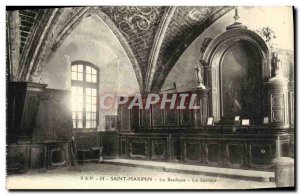 Postcard Old St. Maximin Basilica The Sacristy