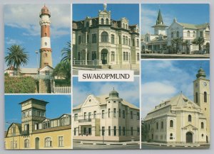 Lighthouse~Swakopmund Namibia Africa~Lighthouse Plus 5 Town Views~Continental PC 