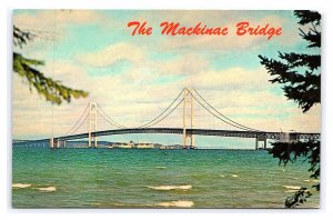 The Mackinac Bridge Michigan Postcard