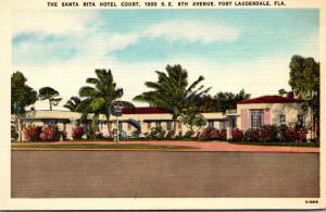 Florida Fort Lauderdale The Santa Rita Hotel Court