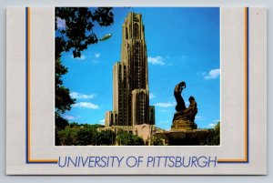 Cathedral Of Learning University Of Pittsburgh Pennsylvania Unposted Postcard