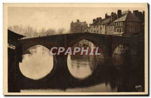 Old Postcard Espalion Old Bridge