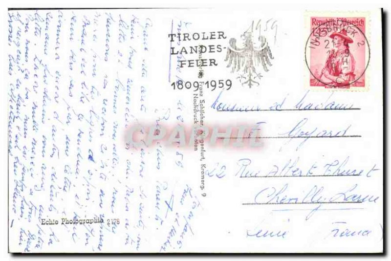 Postcard Old Millstattersee in Karnten