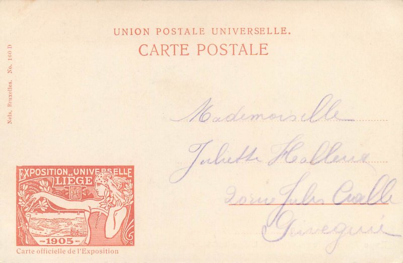 Belgium Liege universal exposition 1907