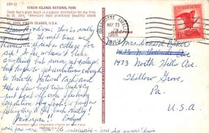 Trunk Bays Virgin Islands St John Postcard