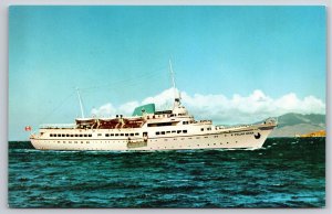 Alaska Vancouver Inside Passage~M.S. Polar Star Cruise Ship~Vintage Postcard