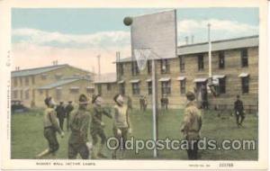 Basketball, Basket Ball Postcard Postcards  Basket Ball in the camps